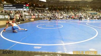 75 lbs Consolation - Beau Corby, Greater Heights Wrestling vs Maddux Sickles, Immortal Athletics WC