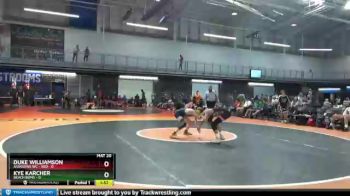 120 lbs Round 3 (6 Team) - Duke Williamson, Assassins WC - Red vs Kye Karcher, Beach Bums