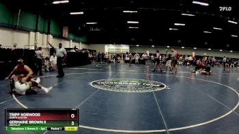 165 lbs 7th Place Match - Tripp Norwood, North Gaston vs Germaine Brown Ii, Grimsley