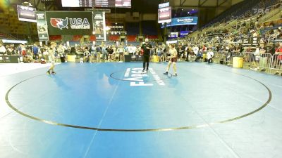 113 lbs Cons 16 #2 - Brett Kiecker, MN vs Gabe Wassom, KS