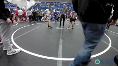 85 lbs Consolation - Knox Selman, Weatherford Youth Wrestling vs Tanner Woolery, Standfast