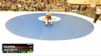 165 lbs Champ. Round 1 - Sam Johnson, University Of Chicago vs Manny Wallace, Elmhurst College