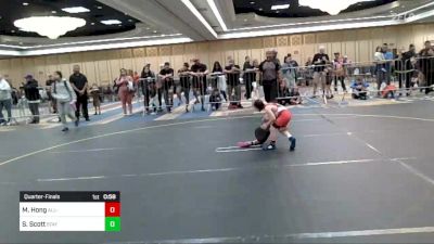 49 lbs Quarterfinal - Mason Hong, All-Phase WC vs Samuel Scott, Stay Sharp WC