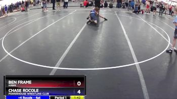 106 lbs Round 2 - Ben Frame, Hawk vs Chase Rocole, Powerhouse Wrestling Club