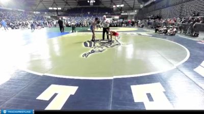 126 lbs Round 4 - Deangelo Negrete, Cashmere Wrestling Club vs Manuel Escalante, NWWC