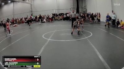 48 lbs Round 2 (3 Team) - Kade Kadel, Iron Horse vs Leo Alojado, Brawler Elite