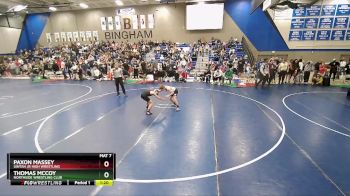 79 lbs Champ. Round 3 - Thomas McCoy, Northside Wrestling Club vs Paxon Massey, Uintah Jr High Wrestling