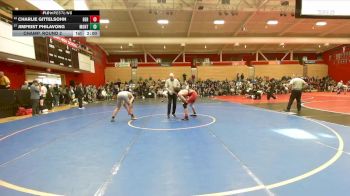 152 lbs Champ. Round 2 - Charlie Gittelsohn, Berkeley vs Jimfeist Philavong, Montgomery