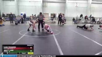 88 lbs Round 6 (8 Team) - Luke Pensiero, PA Alliance Blue vs Brett Land, Kraken