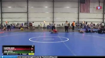88 lbs Round 5 (6 Team) - Carter Shin, Virginia Hammers vs Van Smith, Oklahoma Tornados