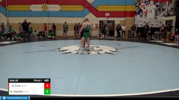 120 lbs Champ. Round 1 - Santiago Cruz, Rock Springs vs Kade Haynes, Moorcroft