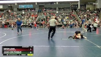 110 lbs Semifinal - Kipton Lewis, Immortal Athletics WC vs Chase Lynn Franklin, Ironhawk Wrestling Academy IA