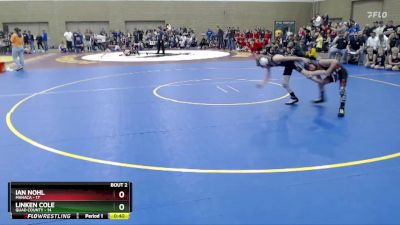 75 lbs Semis (4 Team) - Ian Nohl, MAHACA vs Linken Cole, Quad County