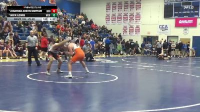 JV-30 lbs Round 2 - Jonathan Austin-Simpson, Grinnell vs Nick Lewis, West Delaware, Manchester