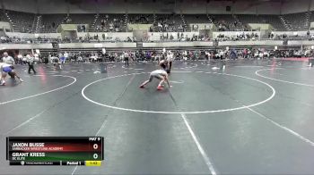 160 lbs Semifinal - Jaxon Busse, Sarbacker Wrestling Academy vs Grant Kress, DC Elite