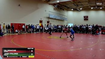 132 lbs Cons. Round 4 - James Stallings, Trinity vs Sal Bonacuse, Revere