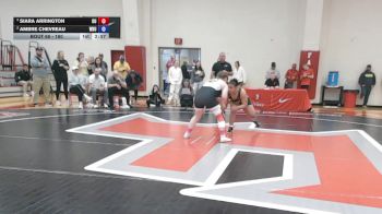 180 lbs Semifinal - Siara Arrington, Ottawa University vs Ambre Chevreau, Wayland Baptist University