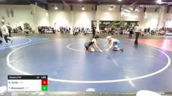 126 lbs Round Of 16 - Kristofer Arrey, Threshold WC vs Ty Broussard, Cypress WC
