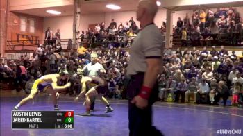 197 m, Jared Bartel, UNI vs Jackson Lewis, CMU