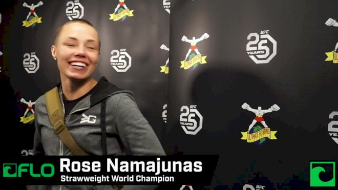Rose Namajunas Gives Injury Update, Chooses Likely Next Opponent