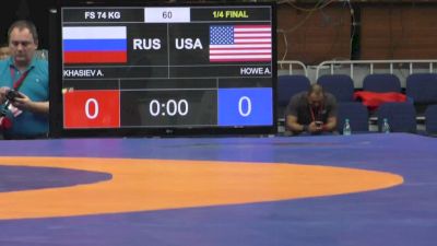 74kg q, Andrew Howe, USA vs Khasiev, Russia