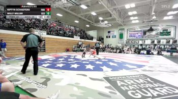 113 lbs Placement Matches (8 Team) - Kiptyn Schaefers, Parkston vs Willy Miller, Kingsbury County