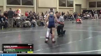 80 lbs Finals (2 Team) - Korben Warner, Missouri Gold vs Sy Schoettle, Indiana Assassins