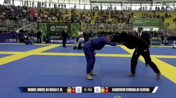 Uanderson Ferreira De Oliveira vs Manoel Miguel Da Rocha P. Jr. 2025 Brasileiro Jiu-Jitsu IBJJF