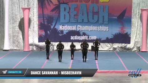 Dance Savannah - Misbeehavin [2021 Junior - Variety] 2021 Reach the Beach Daytona National