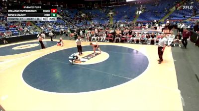 132 lbs Semis & 1st Wrestleback (8 Team) - William Howenstein, Lombard (Montini) vs Deven Casey, Elmhurst (IC Catholic)