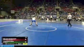 152 lbs 7th Place Match - Harrison Grad, St. Mary`s vs Kellen Hoornaert, West Fargo Sheyenne