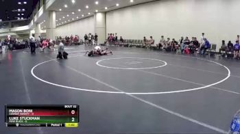 106 lbs Round 7 (10 Team) - Luke Stuckman, MXW Black vs Mason Boni, Cowboy Infinity