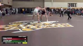 165 lbs Champ. Round 1 - Cooper Kidd, Delaware Valley vs Ryan Marvin, Lourdes