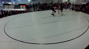 123 lbs Cons. Round 2 - Lucas Therrien, Gothenburg Jr. Wrestling Club vs Reece Schmidt, Crofton-Bloomfield