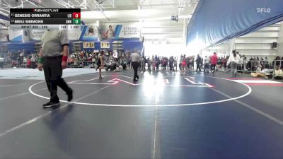 105 lbs Cons. Round 2 - Genesis Orrantia, Liberal vs Meili Simmons, Shawnee Mission North