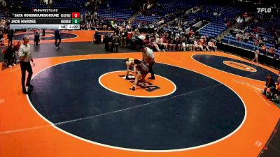 100 lbs Semifinal - Saya Hongmoungkhoune, Rockford (East) vs Jade Hardee, Tinley Park (Andrew)