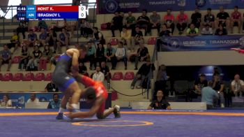 65 kg 1/2 Final - Kumar Mohit, UWW vs Ibragim Charaputinovitch Ibragimov, Individual Neutral Athletes