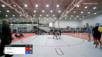 95 lbs Prelims - Caley Graber, Midwest Black Mambas Team 1 vs Nakayla Dawson, Michigan Rev Girls Team 2