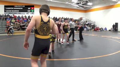 138 lbs Round 2 - Cashton Morrison, Alburnett Mat Pack vs Jacob Majerus, Iowa City Mat Pac