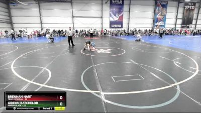 76 lbs Rd# 7- 10:45am Saturday Final Pool - Brennan Hart, Team Michigan vs Gideon Batchelor, Minion Black