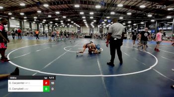 126 lbs Rr Rnd 2 - Durben Carpenter, MF Dynasty vs Owen Campbell, Off The Hook - Blue