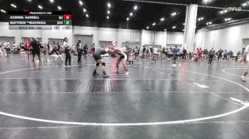 160 lbs Cons. Round 1 - Gxbriel Harrell, Hazlehurst vs Matthew **Machuga, South Georgia Takedown Club