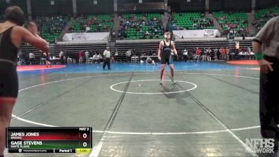 1A-4A 190 Cons. Round 1 - James Jones, Brooks vs Gage Stevens, White Plains