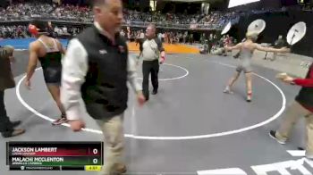 5A 120 lbs 5th Place Match - Jackson Lambert, Lucas Lovejoy vs Malachi McClenton, Amarillo Caprock