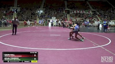 1A-4A 138 Cons. Round 3 - Gavin Hall, American Christian Academy vs Kevin Cisneros, Orange Beach High School