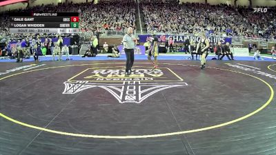 D3-126 lbs 1st Place Match - Dale Gant, Grand Rapids Catholic Central vs Logan Whidden, Comstock Park