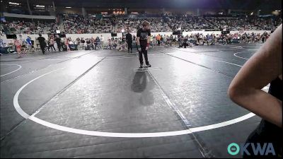 49 lbs Round Of 32 - Krew Hamilton, Broken Arrow Wrestling Club vs Pryce Patton, Madill Takedown