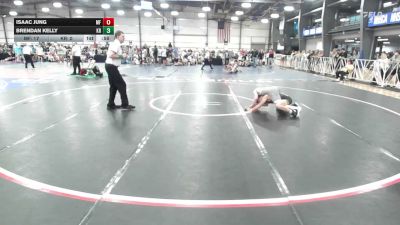 126 lbs Rr Rnd 1 - Isaac Jung, MF Dynasty - HSB vs Brendan Kelly, Kraken White - HSB