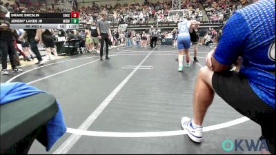 110-120 lbs Rr Rnd 4 - Drake Breslin, Choctaw Ironman vs Jeremy Lakes Jr, Midwest City Bombers Youth Wrestling Club