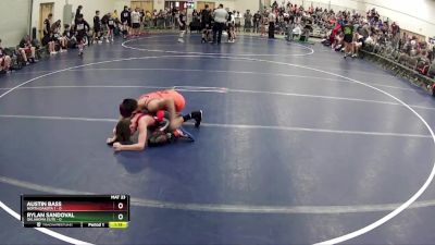 75 lbs Round 4 (6 Team) - Rylan Sandoval, Oklahoma Elite vs Austin Bass, North Dakota 1